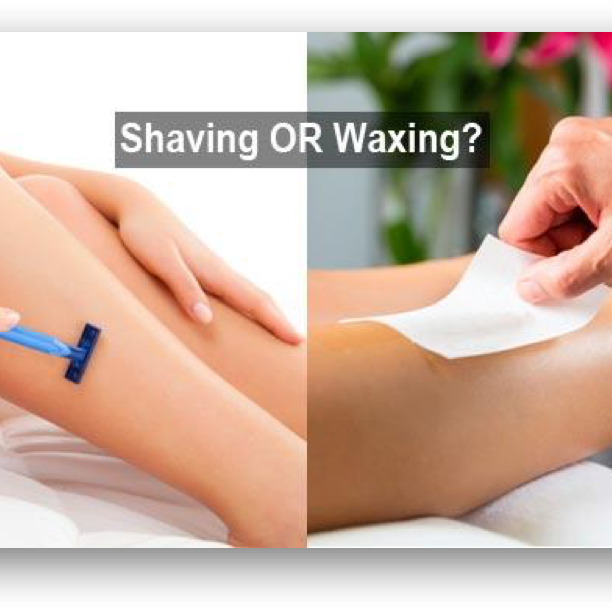 waxing or shaving