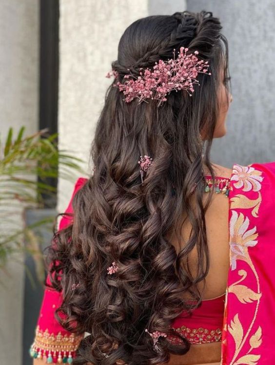 Swank Studio  Indian hairstyles Indian bridal hairstyles Hairstyles for  indian wedding